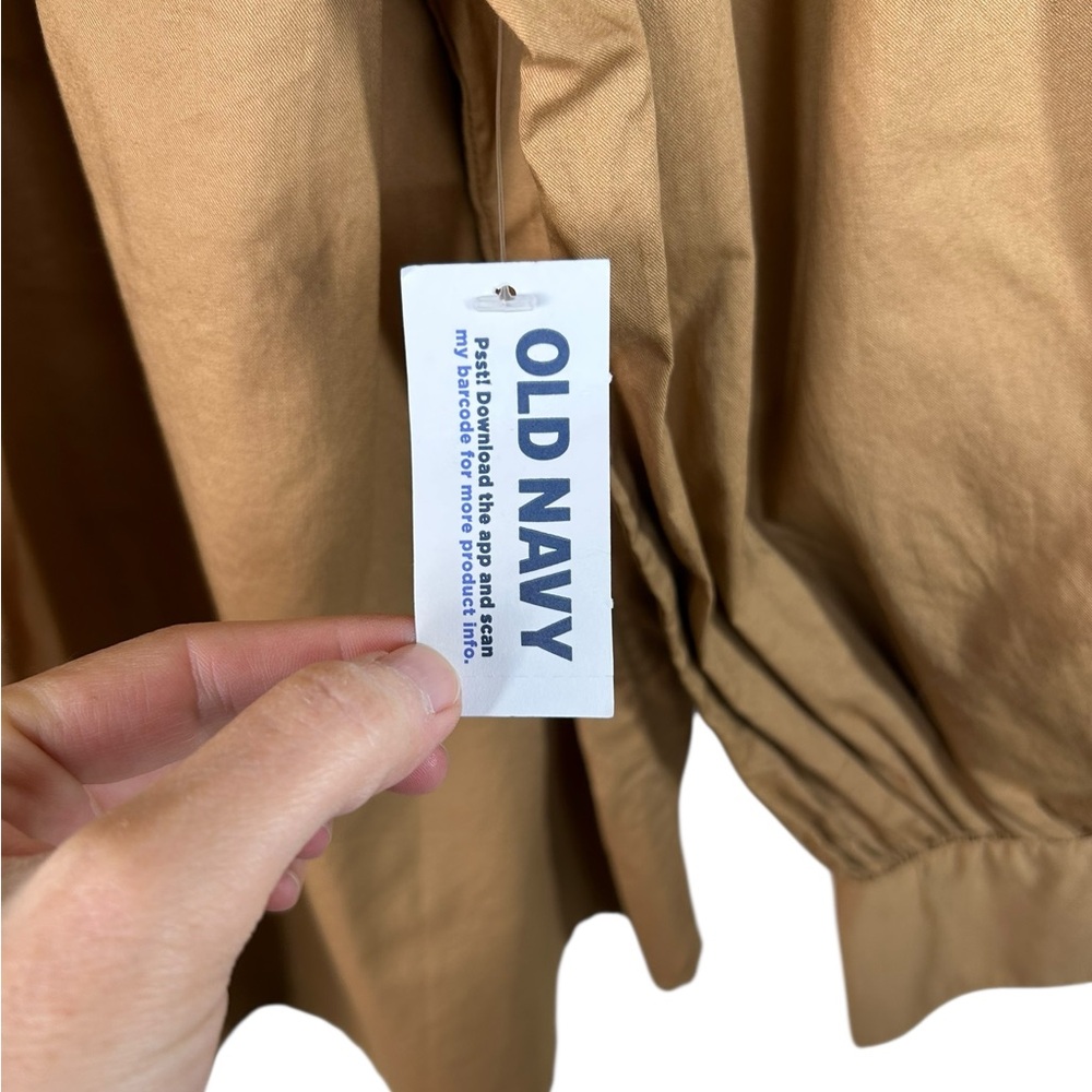 Old Navy Women's Brown Button-Up Blouse - Picture 5 of 9